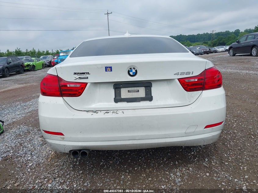 2014 BMW 428I xDrive VIN: WBA3N9C51EF721617 Lot: 45337393