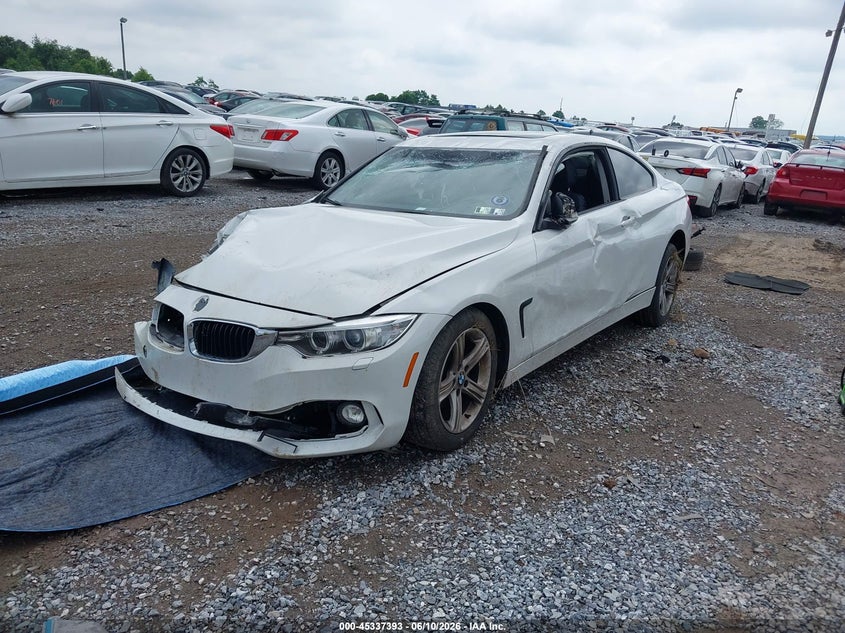 Vin: wba3n9c51ef721617, lot: 45835329, bmw 428i xdrive 20142