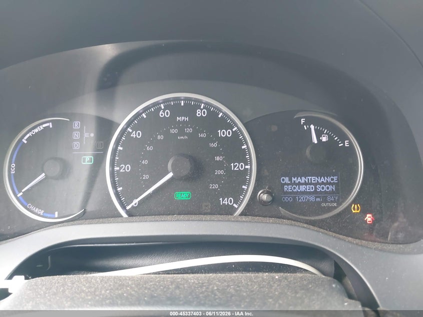 2012 Lexus Ct 200H Premium VIN: JTHKD5BH6C2121894 Lot: 45337403