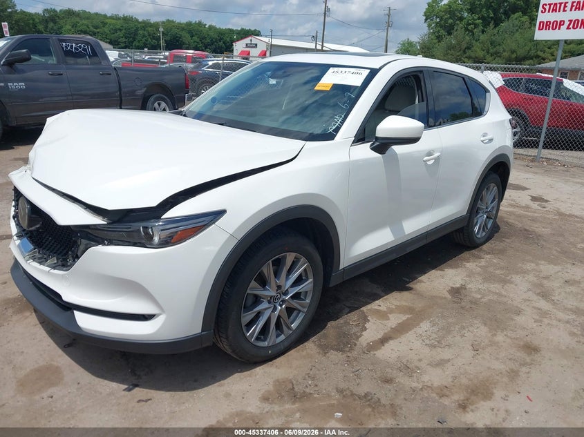 Vin: jm3kfbay6l0857037, lot: 45835342, mazda cx-5 grand touring reserve 20202