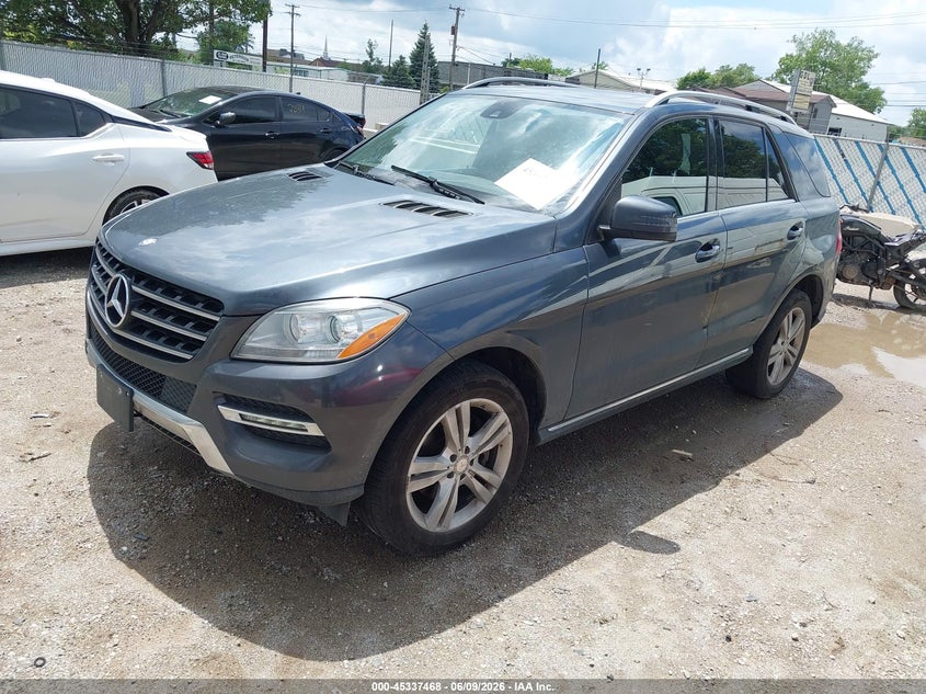 Vin: 4jgda5hb2fa582098, lot: 45835404, mercedes-benz ml 350 4matic 20152