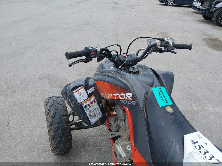 2023 Yamaha Yfm700 R VIN: 5Y4AML6EXPA102690 Lot: 45337472