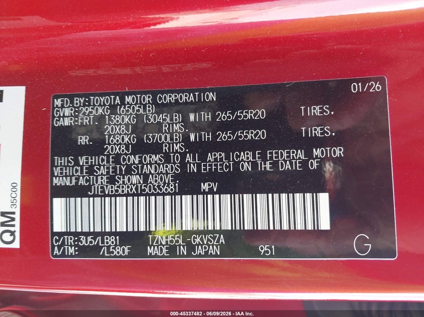 TOYOTA 4RUNNER HYBRID - zdjęcie 9