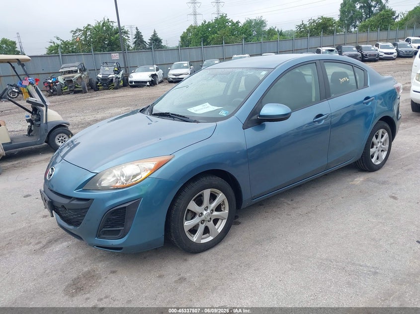 Vin: jm1bl1vg7b1463293, lot: 45835443, mazda mazda3 i touring 20112