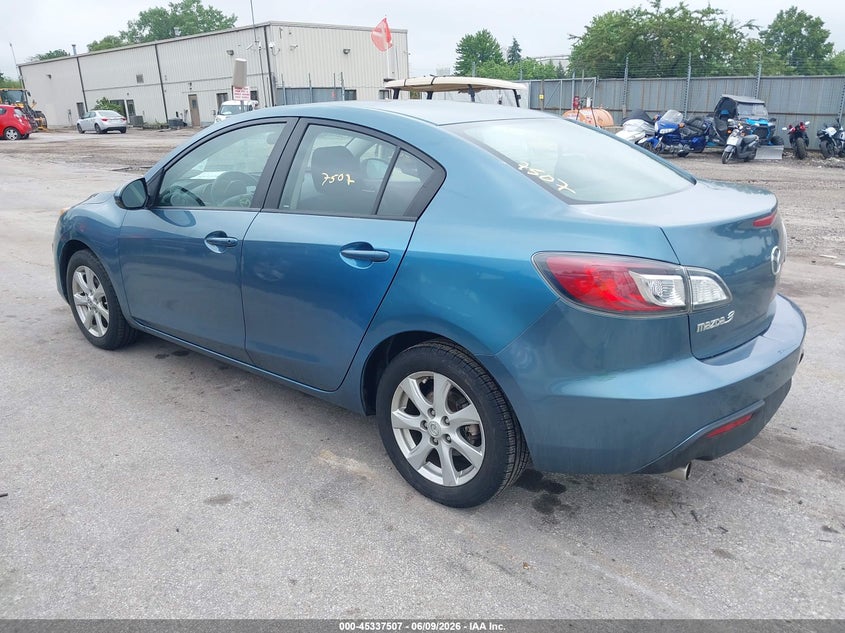 Vin: jm1bl1vg7b1463293, lot: 45835443, mazda mazda3 i touring 20113