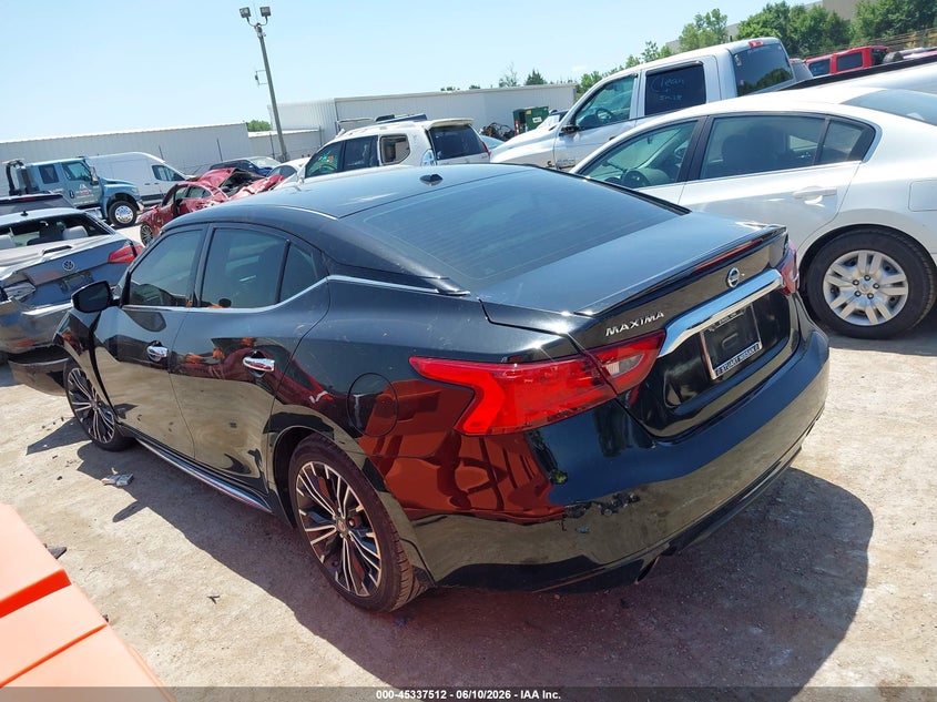 2017 Nissan Maxima 3.5 Sv VIN: 1N4AA6AP9HC423384 Lot: 45337512
