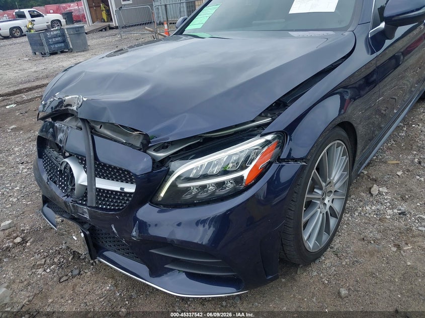 2019 Mercedes-Benz C 300 VIN: WDDWJ8DB5KF853291 Lot: 45337542