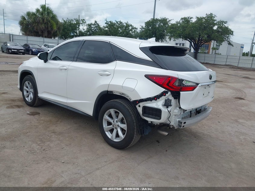 Vin: 2t2zzmca0gc034265, lot: 45835482, lexus rx 350 20163