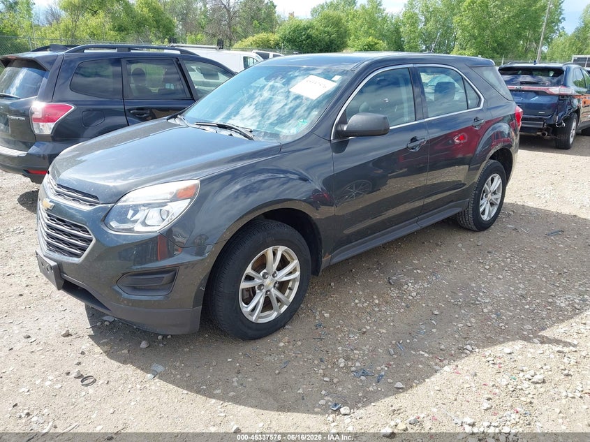 2017 Chevrolet Equinox Ls 2GNFLEEKXH6283946 photo 1