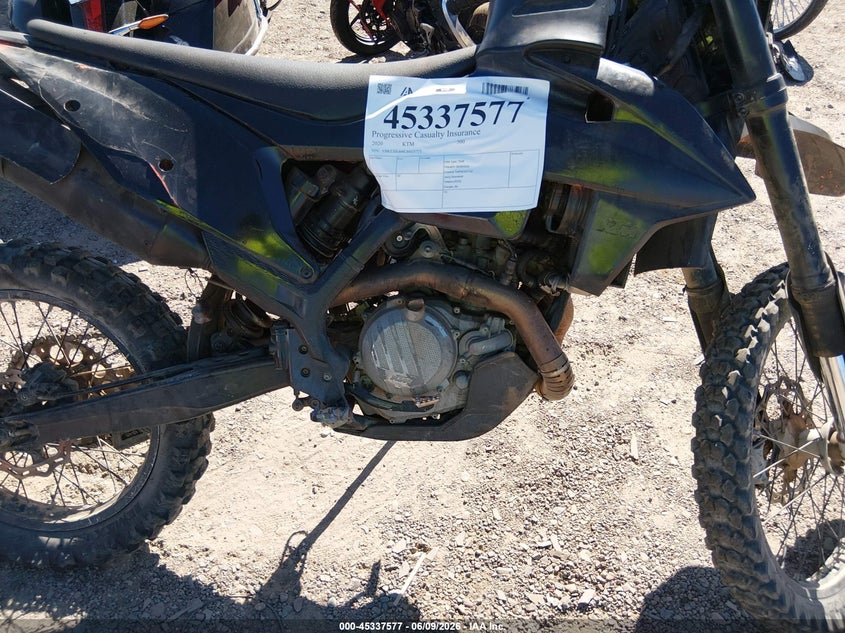 2020 Ktm 500 Exc-F Six Days VIN: VBKEXK404LM425773 Lot: 45337577