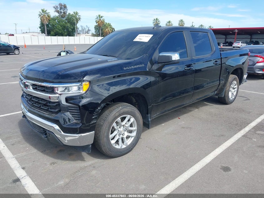 Vin: 1gcudde85rz107758, lot: 45835539, chevrolet silverado 1500 4wd  short bed lt 20242