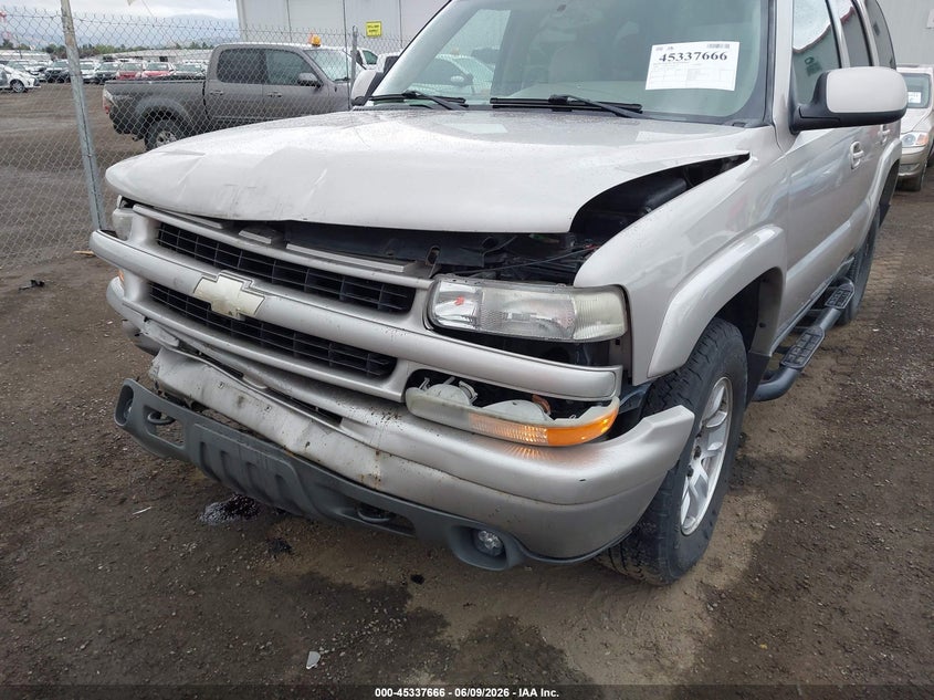 2006 Chevrolet Tahoe Z71 VIN: 1GNEK13T06R166901 Lot: 45337666