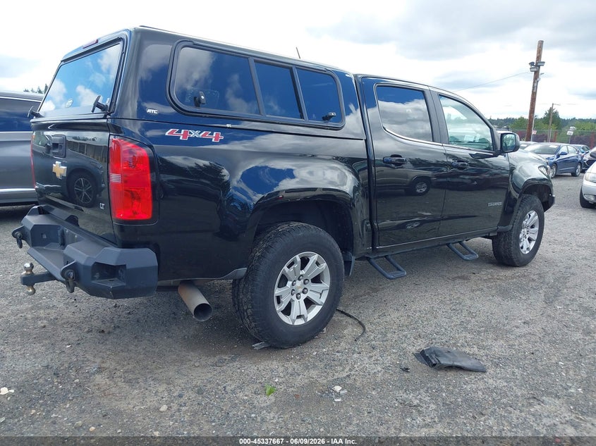 Vin: 1gcptce10g1316124, lot: 45835603, chevrolet colorado lt 20164