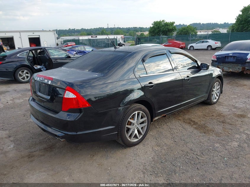 Vin: 3fahp0haxbr202896, lot: 45835607, ford fusion se 20114
