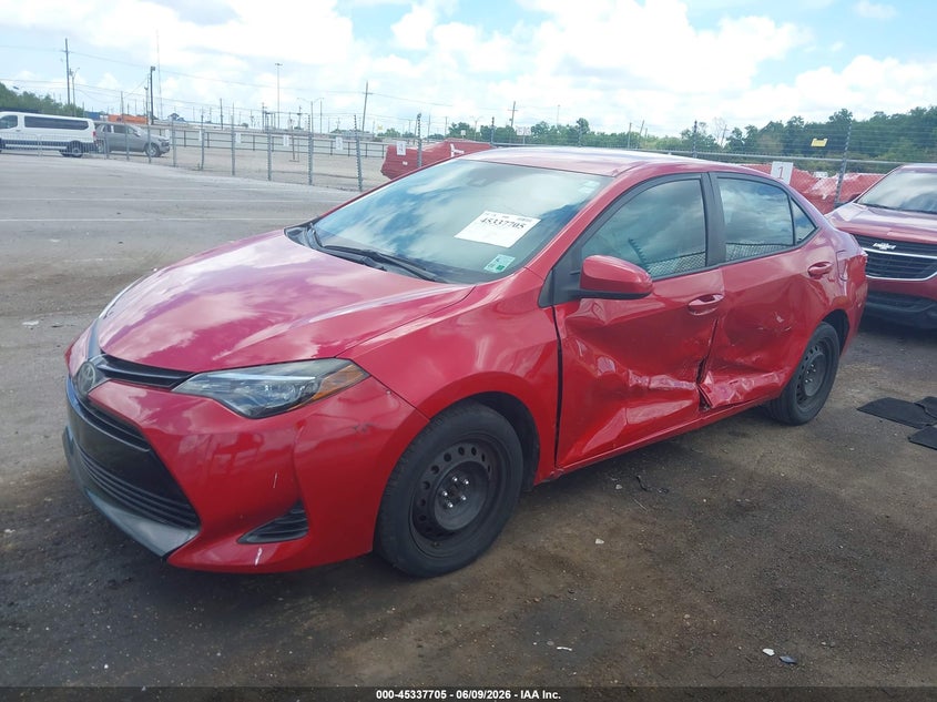 Vin: 2t1burhexkc178654, lot: 45835641, toyota corolla le 20192