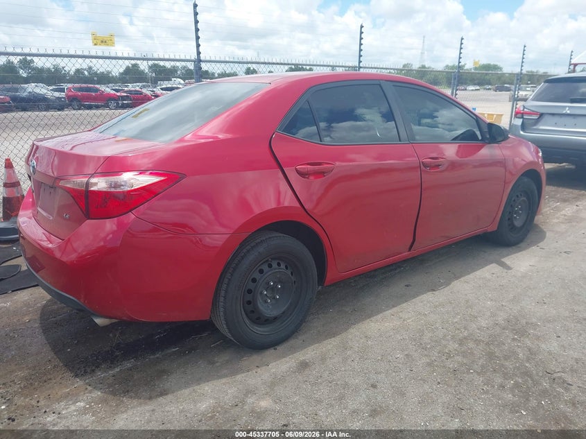 2019 TOYOTA COROLLA auction photo 4