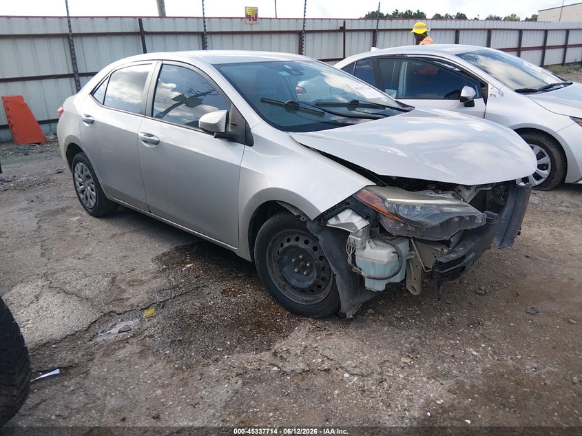 2019 TOYOTA COROLLA auction photo 1