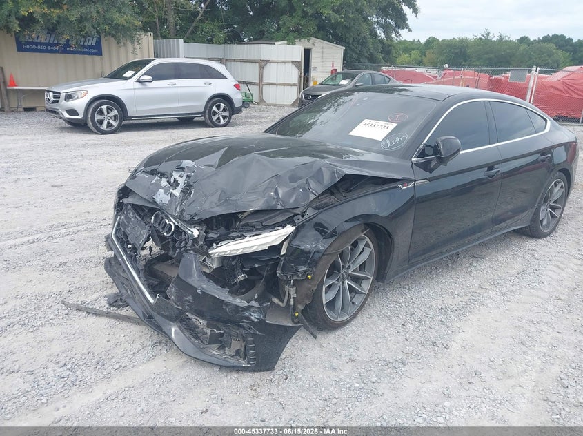 Vin: waufacf55ma050238, lot: 45835668, audi a5 sportback premium plus 45 tfsi quattro s tronic 20212