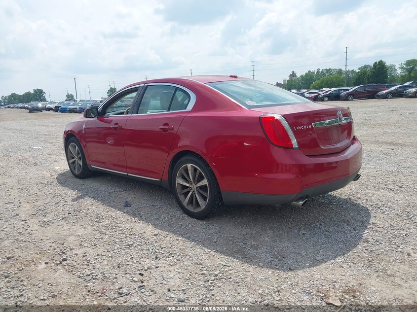 2009 LINCOLN MKS auction photo 3