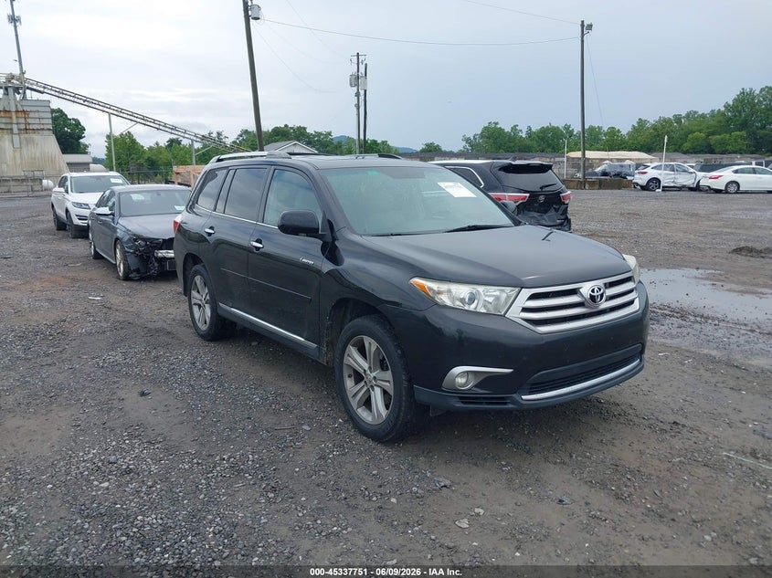 Vin: 5tddk3eh9cs157202, lot: 45835687, toyota highlander limited v6 2012 img_1