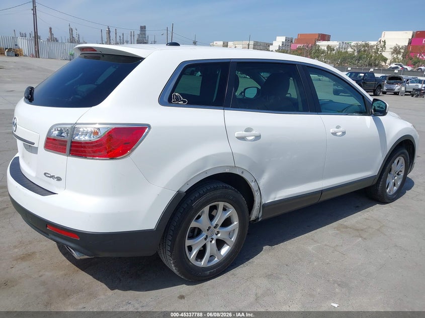 JM3TB2CV9C0355531 2012 Mazda Cx-9 3.7 Cx-9 Touring white