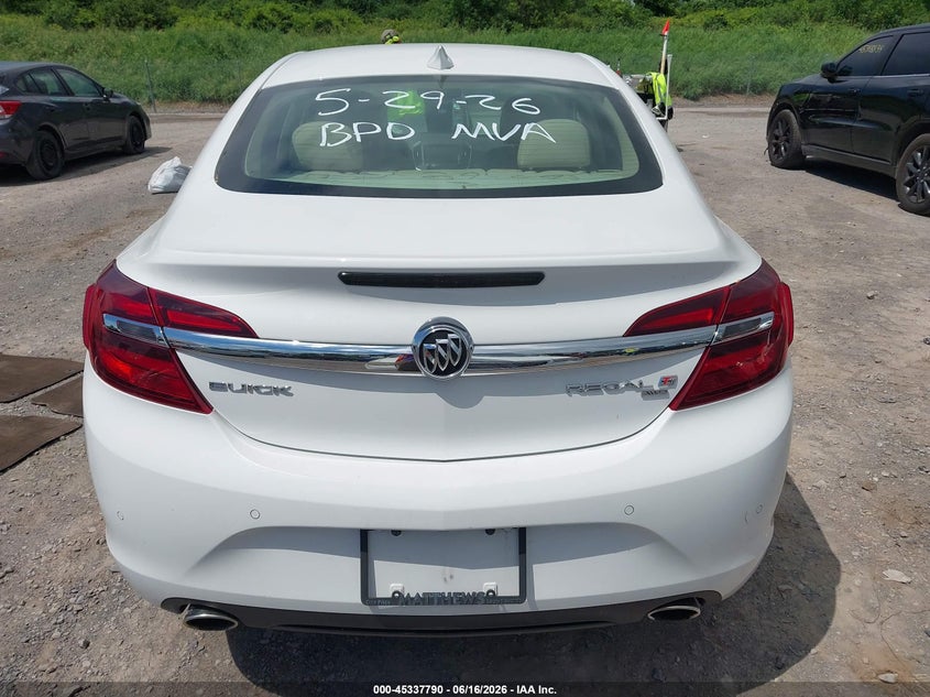 2016 Buick Regal Turbo Premium Ii VIN: 2G4GT5GX6G9120211 Lot: 45337790