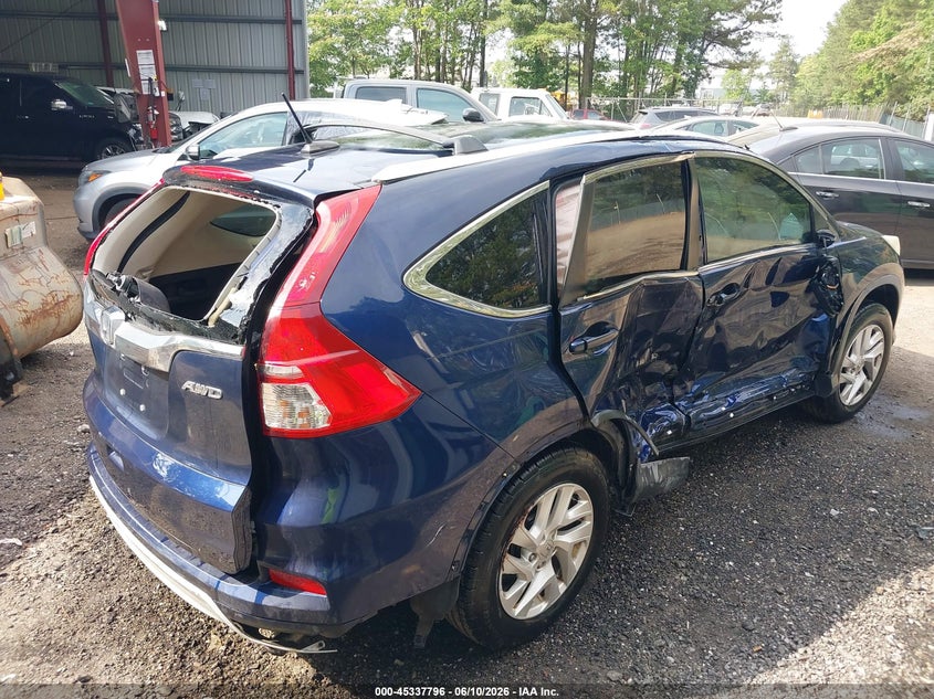2015 HONDA CR-V SPORT UTILITY VEHICLE 2.4L I-4 DI, DOHC, VVT, 185HP