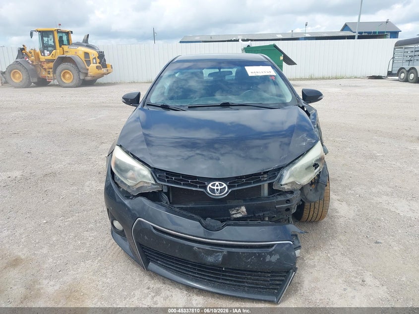 2015 TOYOTA COROLLA SEDAN 1.8L I-4 DOHC, VVT, 132HP