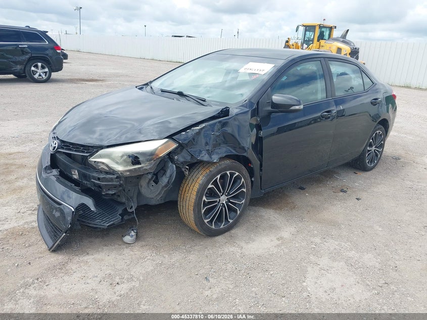 2015 TOYOTA COROLLA SEDAN 1.8L I-4 DOHC, VVT, 132HP