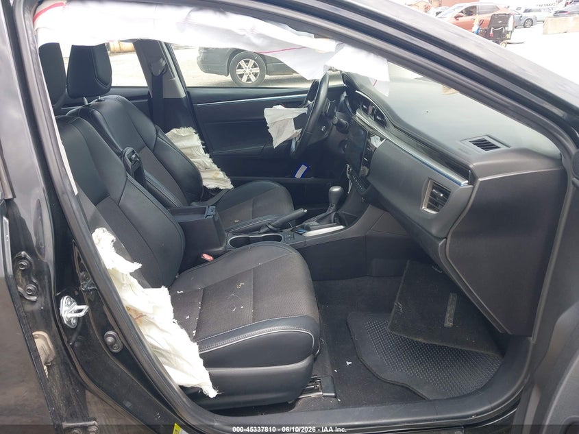 2015 TOYOTA COROLLA SEDAN 1.8L I-4 DOHC, VVT, 132HP