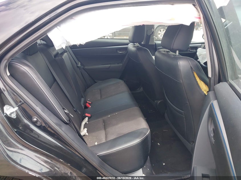 2015 TOYOTA COROLLA SEDAN 1.8L I-4 DOHC, VVT, 132HP