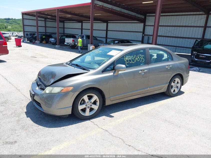 2008 Honda Civic Ex 1HGFA16878L097610 photo 1