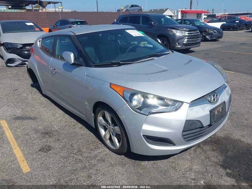Vin: kmhtc6ad5cu028443, lot: 45835781, hyundai veloster base w/gray 2012 img_1