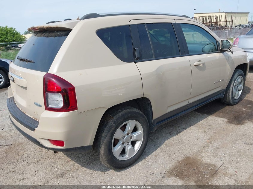 Vin: 1c4njcea5hd151507, lot: 45835790, jeep compass latitude fwd 20174