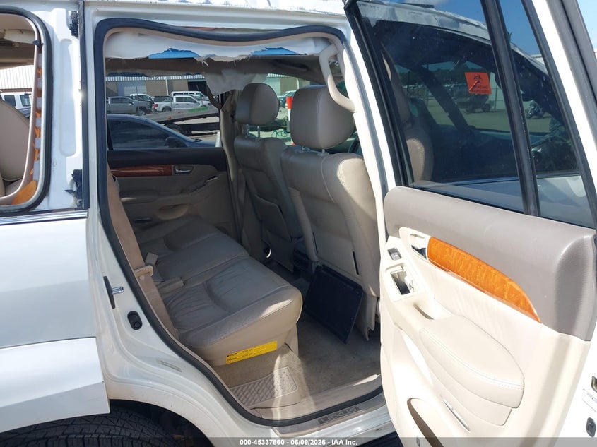 2005 Lexus Gx 470 VIN: JTJBT20X150091809 Lot: 45337860