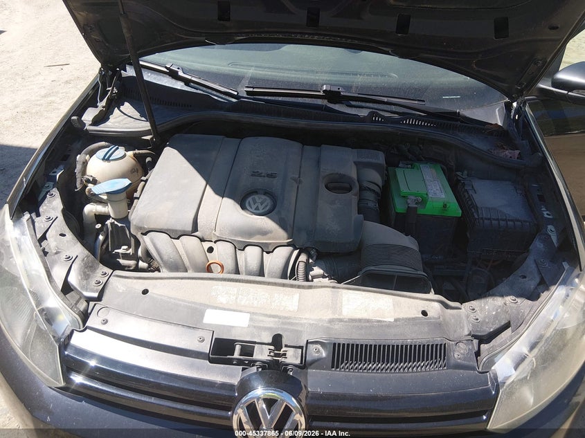 2013 Volkswagen Golf 2.5L 2-Door VIN: WVWBA7AJ9DW023687 Lot: 45337865