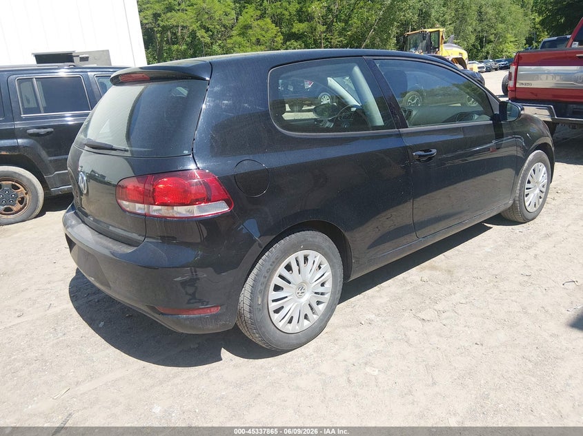 Vin: wvwba7aj9dw023687, lot: 45835802, volkswagen golf 2.5l 2-door 20134