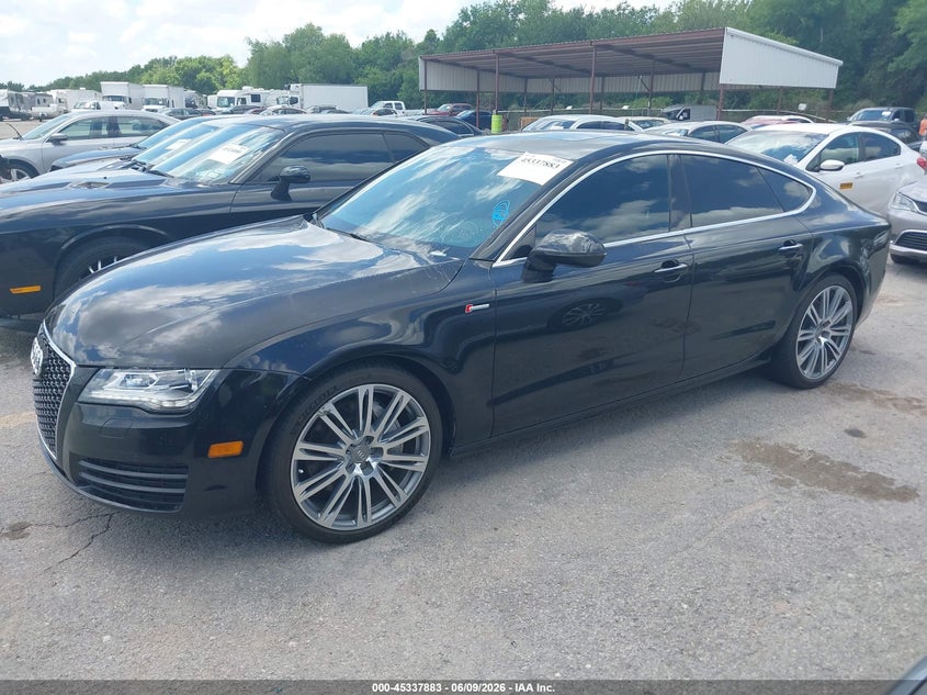 Vin: wauygafc4dn095111, lot: 45835819, audi a7 3.0t premium 20132