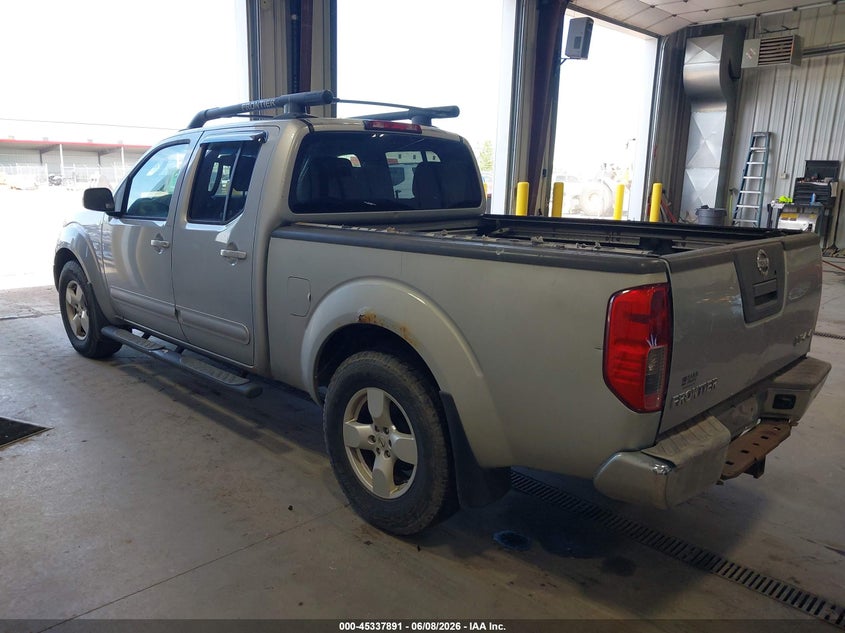 2007 NISSAN NAVARA (FRONTIER) TRUCK 4.0L V-6 DOHC, VVT, 261HP