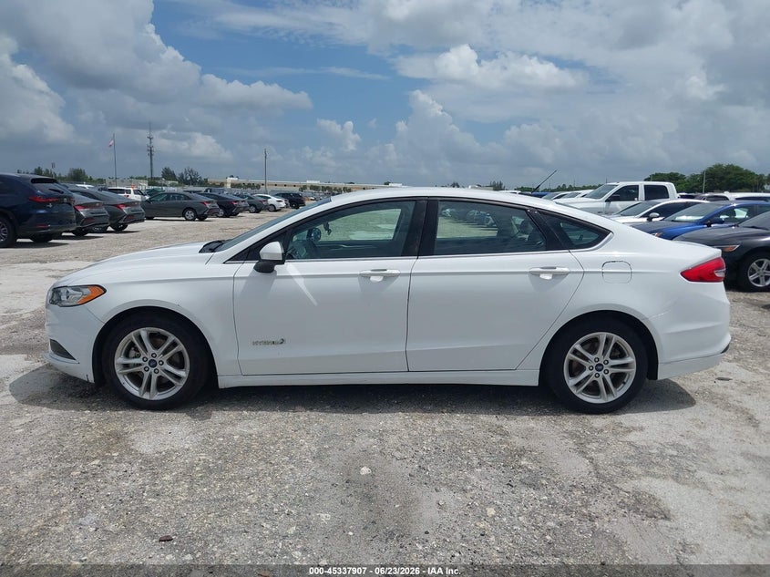 2018 FORD FUSION SEDAN 2.0L I-4 DOHC, VVT, 141HP