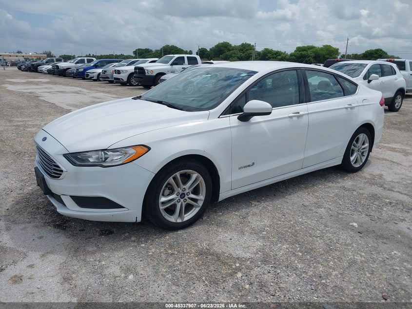 2018 FORD FUSION SEDAN 2.0L I-4 DOHC, VVT, 141HP