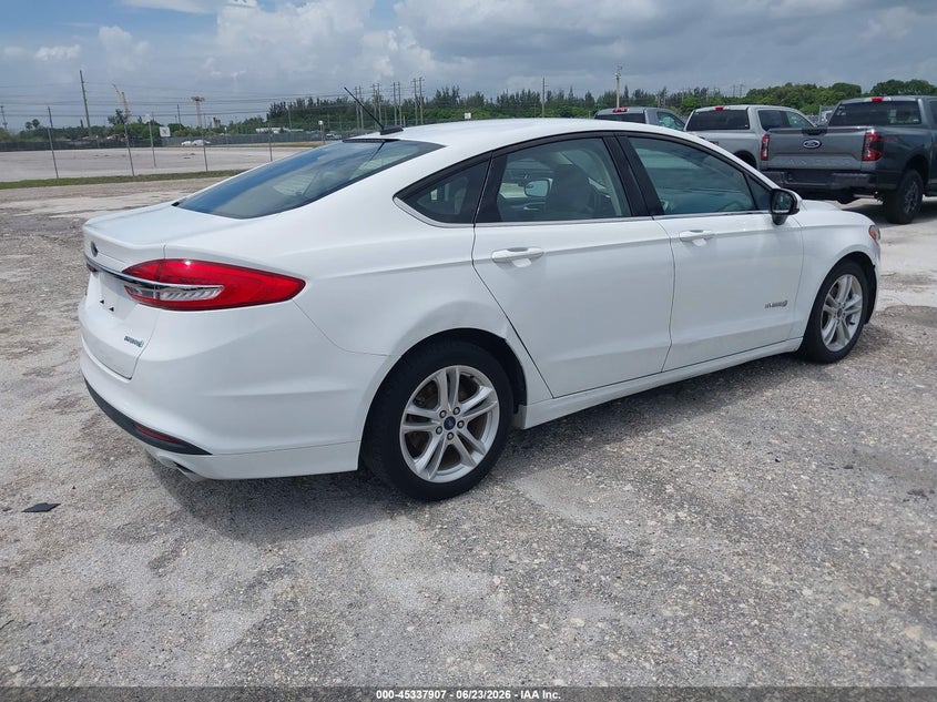 2018 FORD FUSION SEDAN 2.0L I-4 DOHC, VVT, 141HP