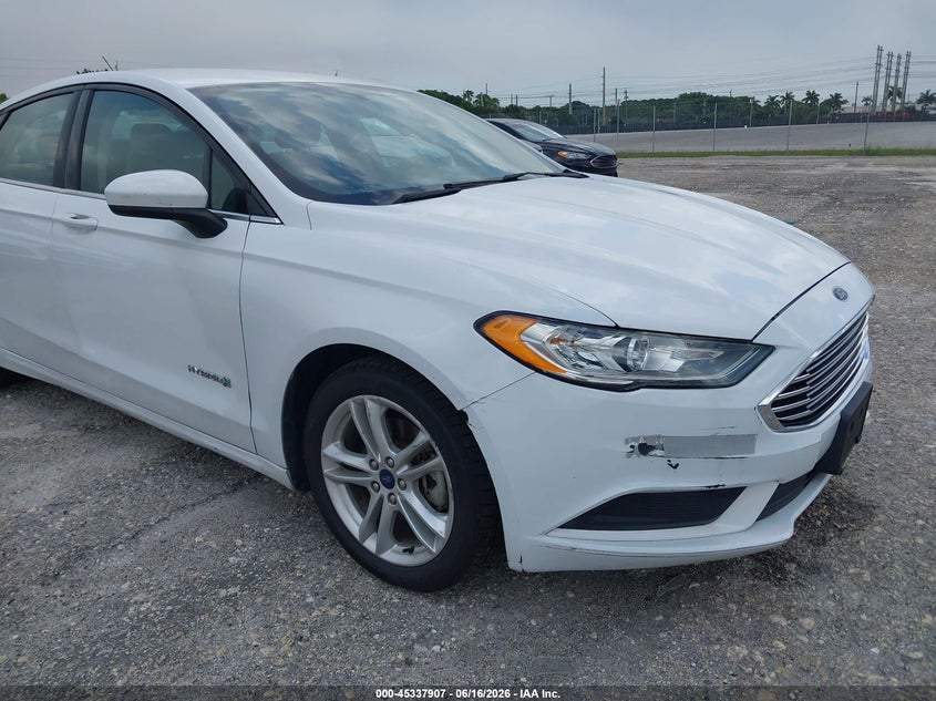 2018 FORD FUSION SEDAN 2.0L I-4 DOHC, VVT, 141HP