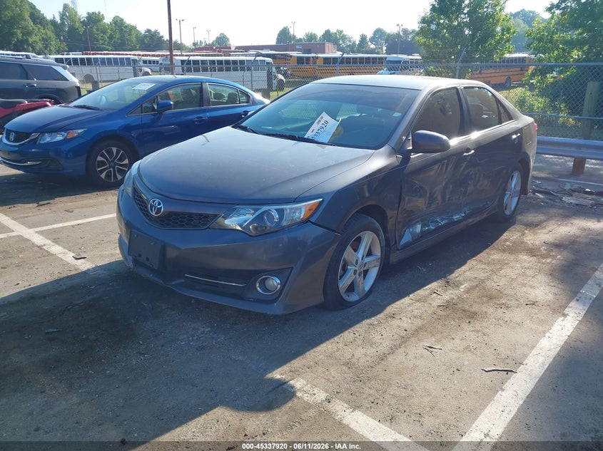 2014 TOYOTA CAMRY SEDAN 2.5L I-4 DOHC, VVT, 178HP