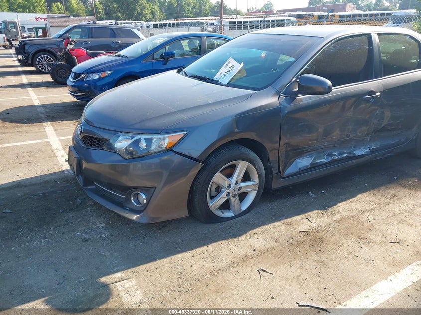 2014 TOYOTA CAMRY SEDAN 2.5L I-4 DOHC, VVT, 178HP
