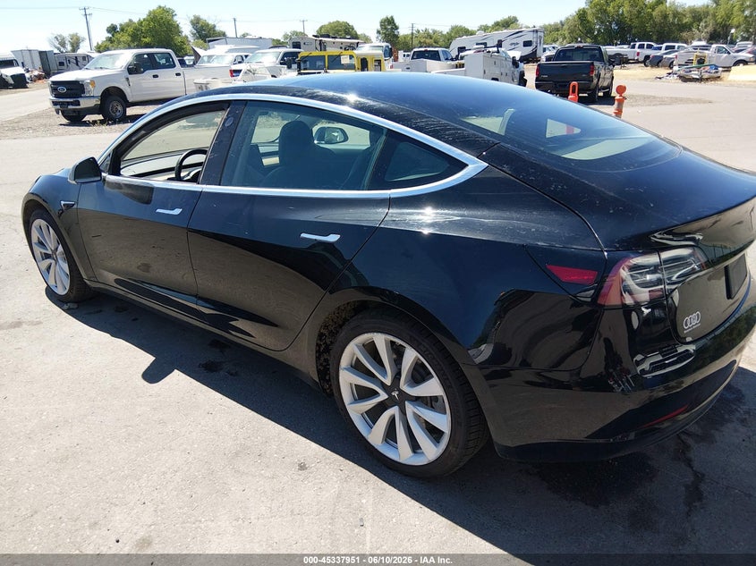2019 TESLA MODEL 3 auction photo 3