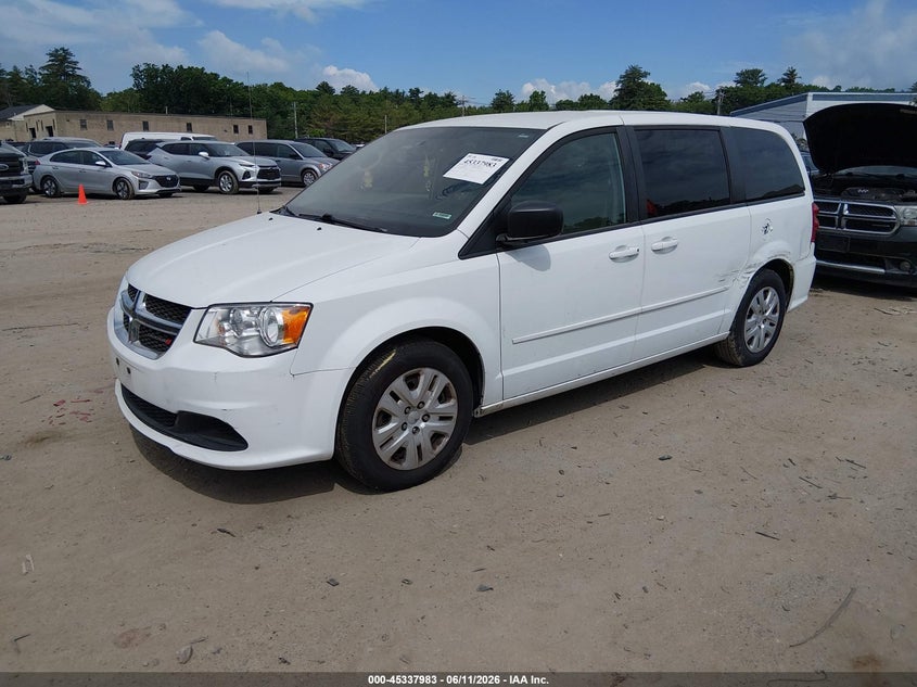 2015 Dodge Grand Caravan Se 2C4RDGBG7FR612838 photo 1
