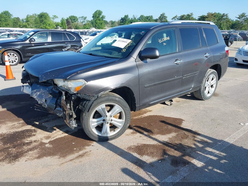 2008 TOYOTA HIGHLANDER SPORT UTILITY VEHICLE 3.5L V-6 DOHC, VVT, 270HP