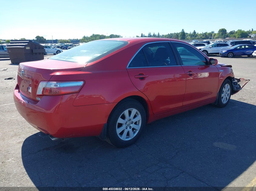 2008 TOYOTA CAMRY HYBRID auction photo 4