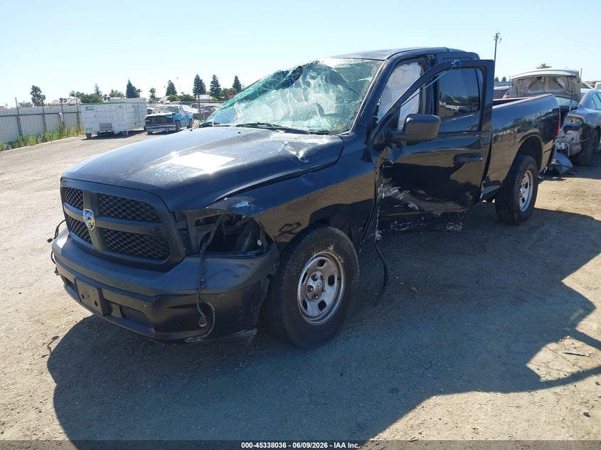Vin: 1c6rr6fg4ks507552, lot: 45835972, ram 1500 classic tradesman  4x2 6'4 box 20192